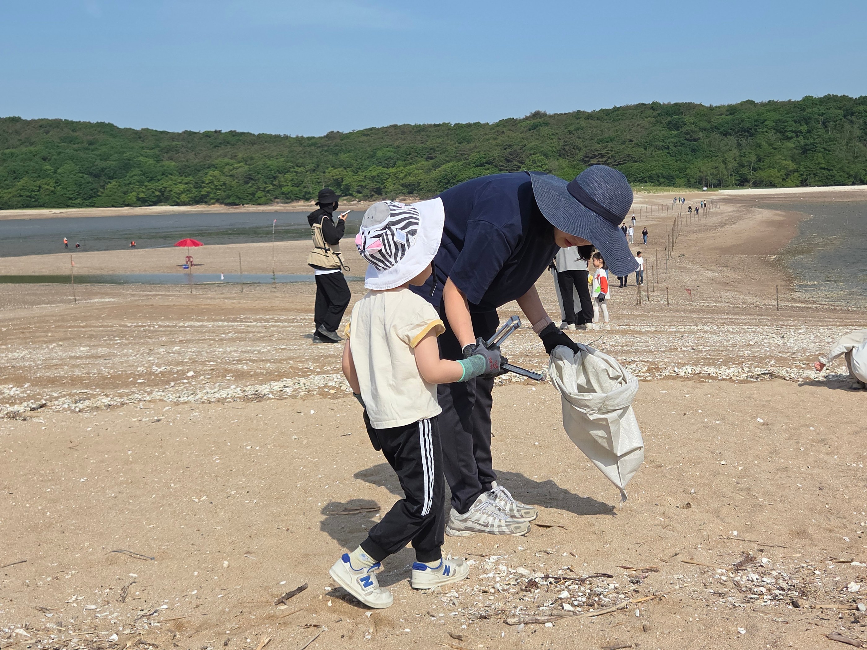 아이와 함께하는 해변정화