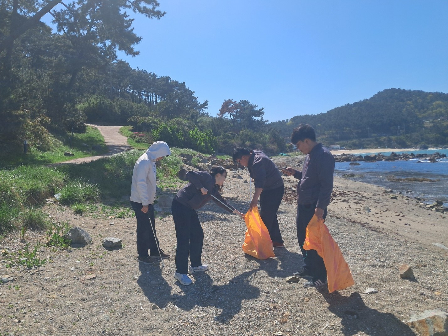 솔개공원해변 현장 기록