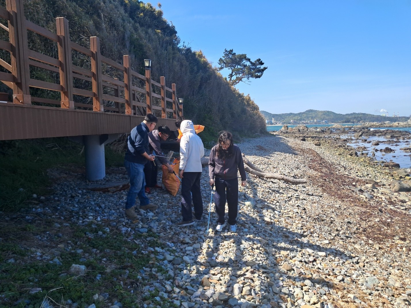 솔개공원해변 현장 기록