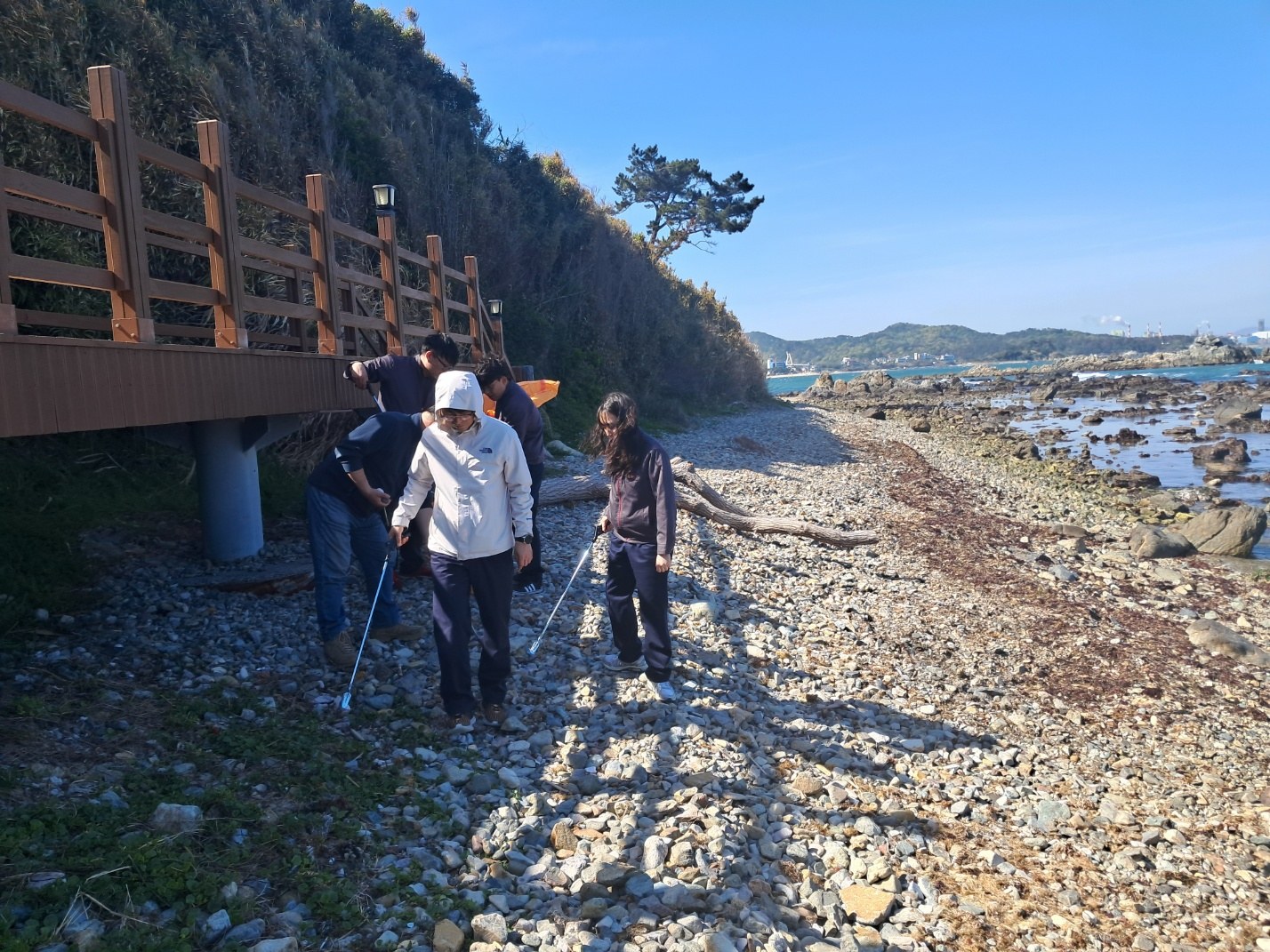 솔개공원해변 현장 기록