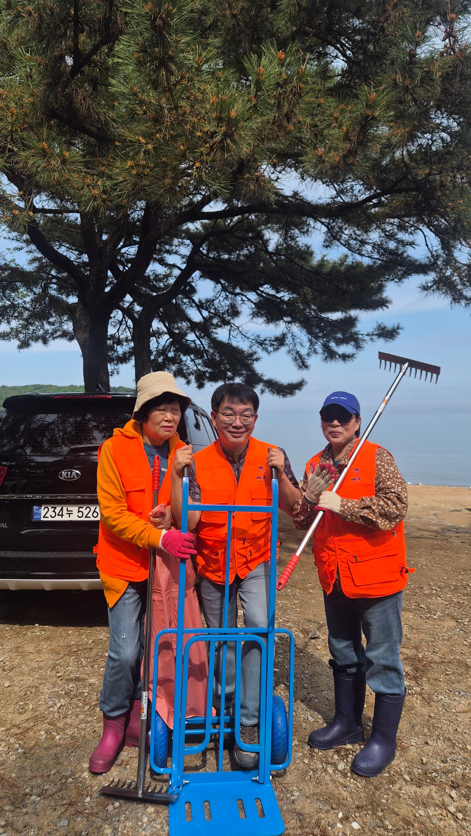 실미해변 현장 기록