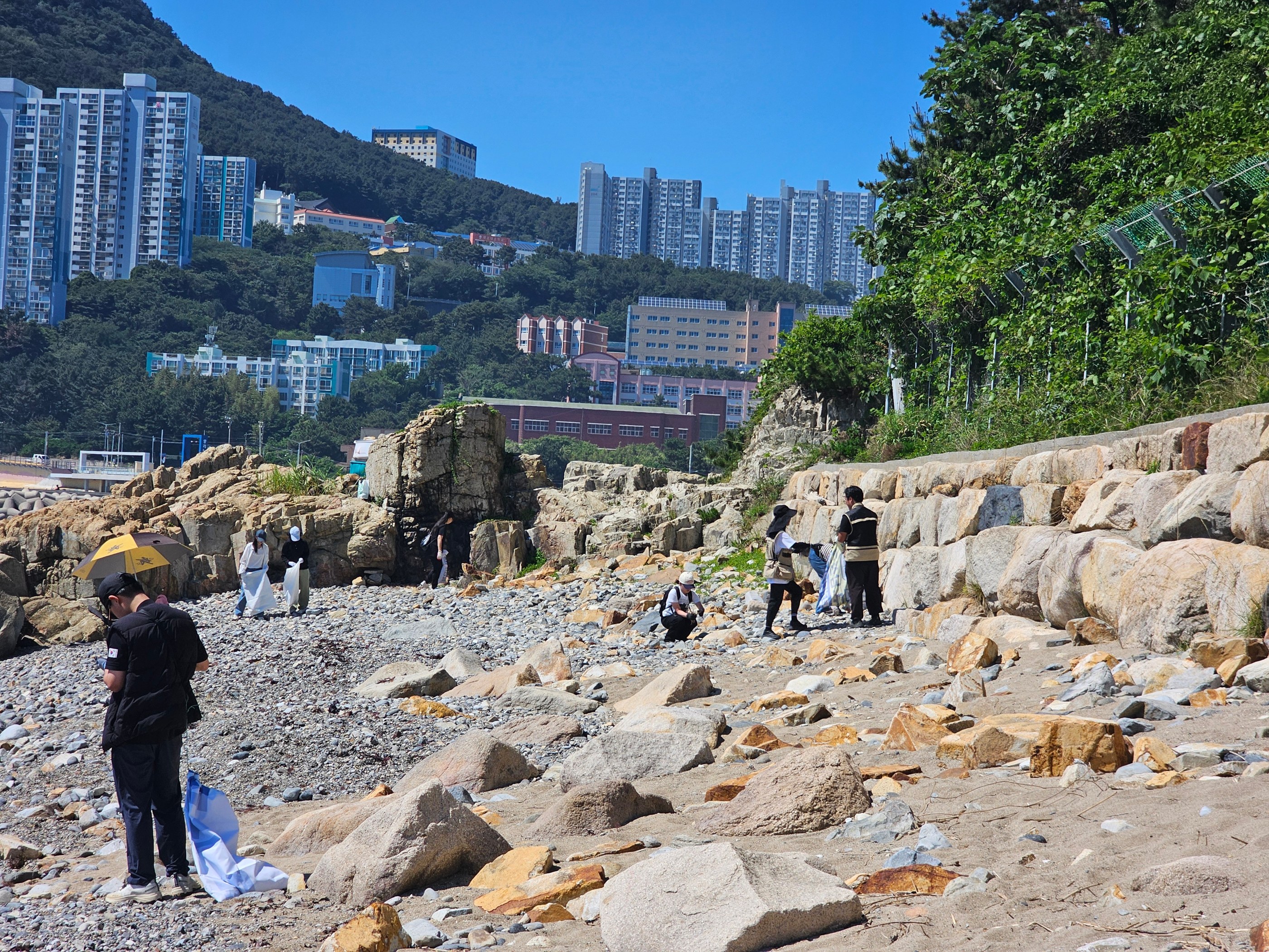 함께 만드는 깨끗한 해변! 26바다의날 해변 플로깅(부산 영도 중리노을전망대) 44