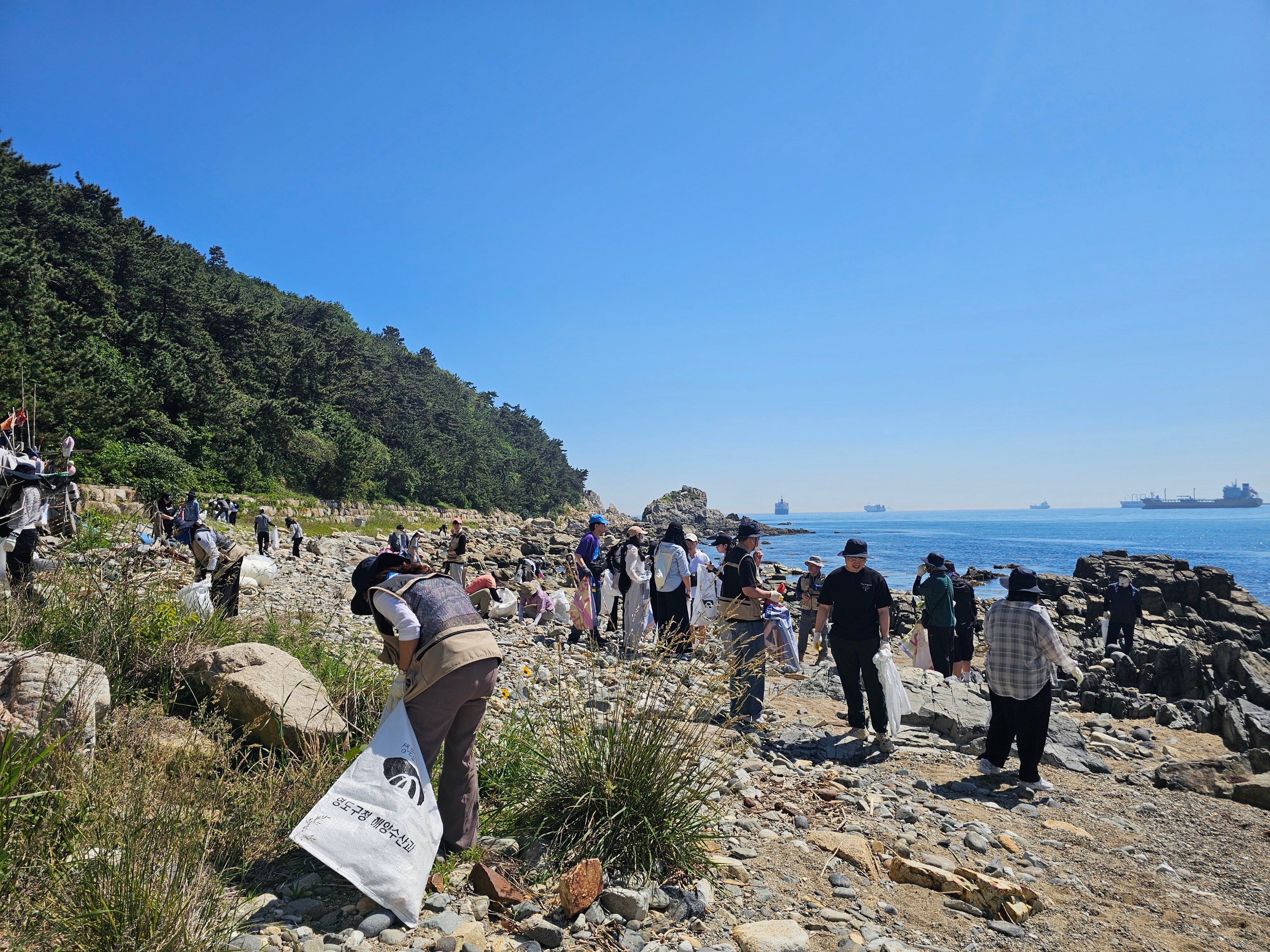 함께 만드는 깨끗한 해변! 26바다의날 해변 플로깅(부산 영도 중리노을전망대) 46