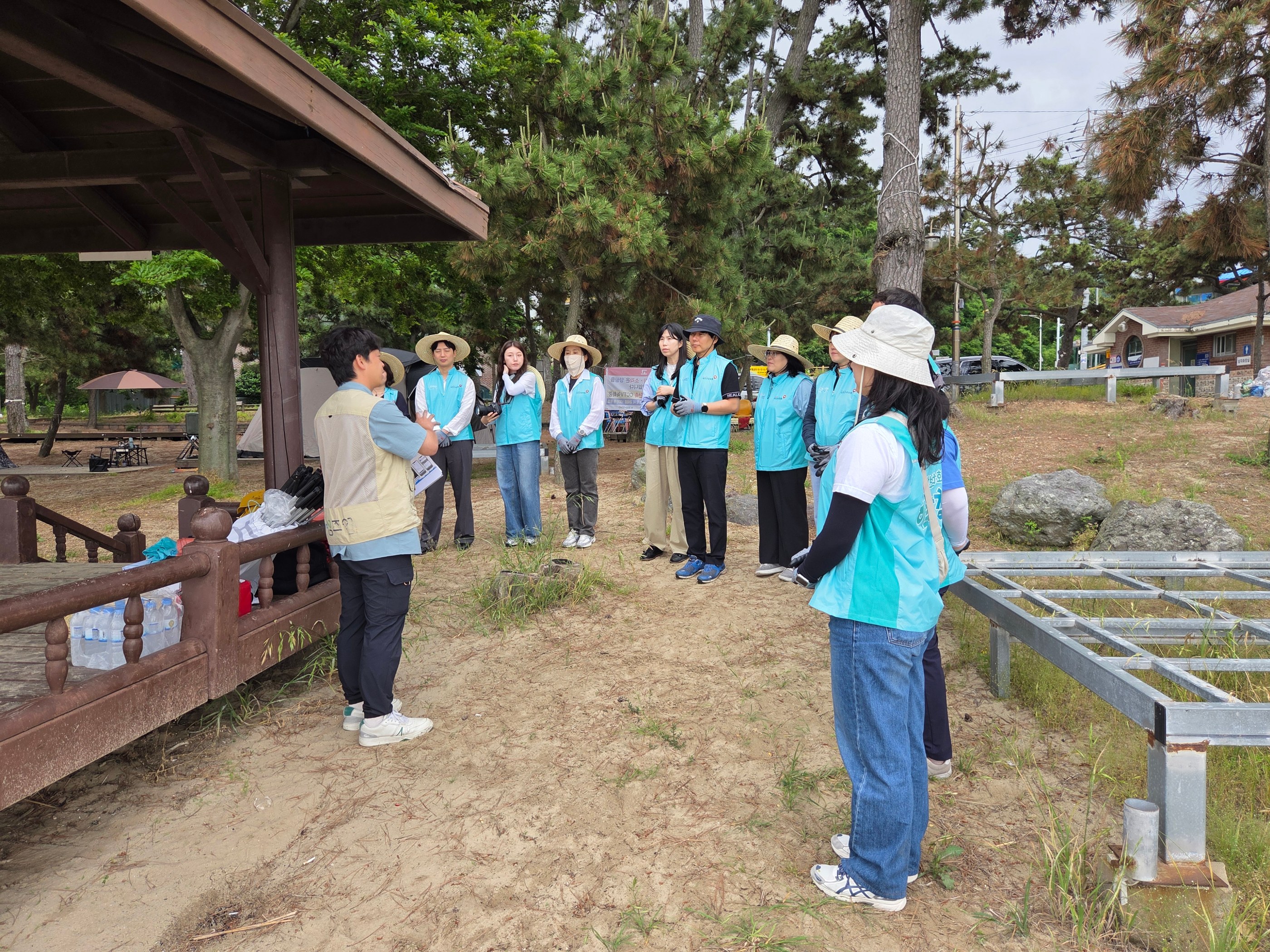 6월 2일 가마미해수욕장 활동사진