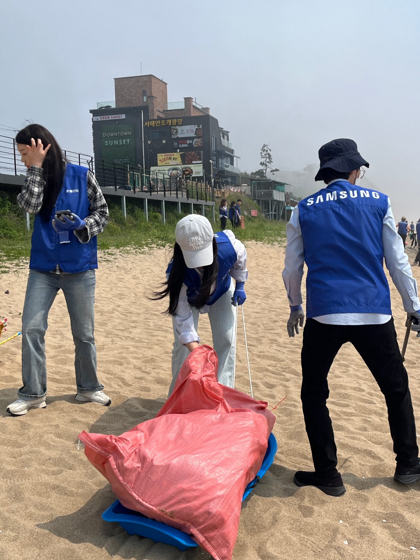 보이지 않는 쓰레기를 걷어낸 하루, 마시안해변에서 9