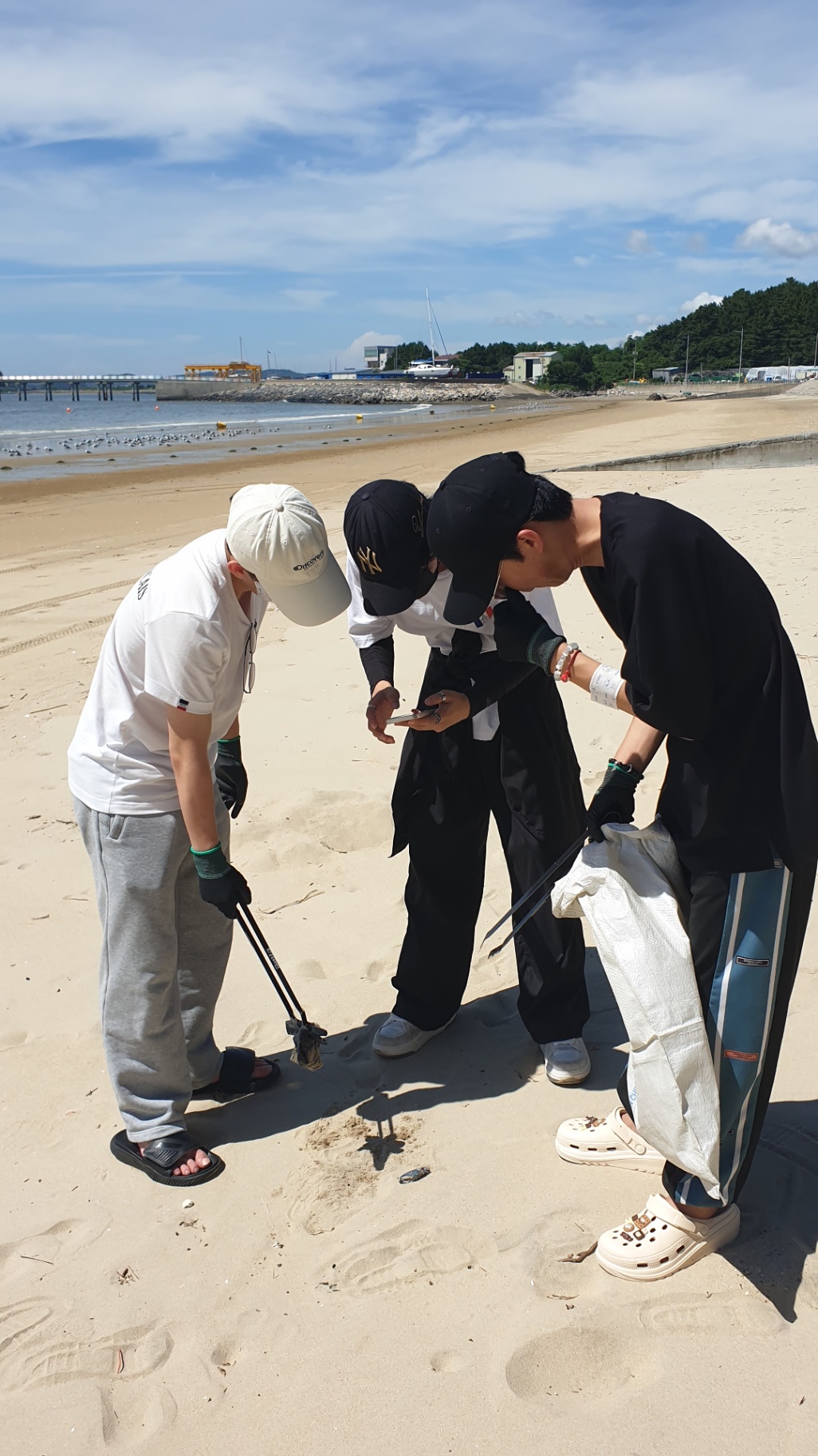 드리미들(탈북청소년)이 반려해변을 입양했어요! 5