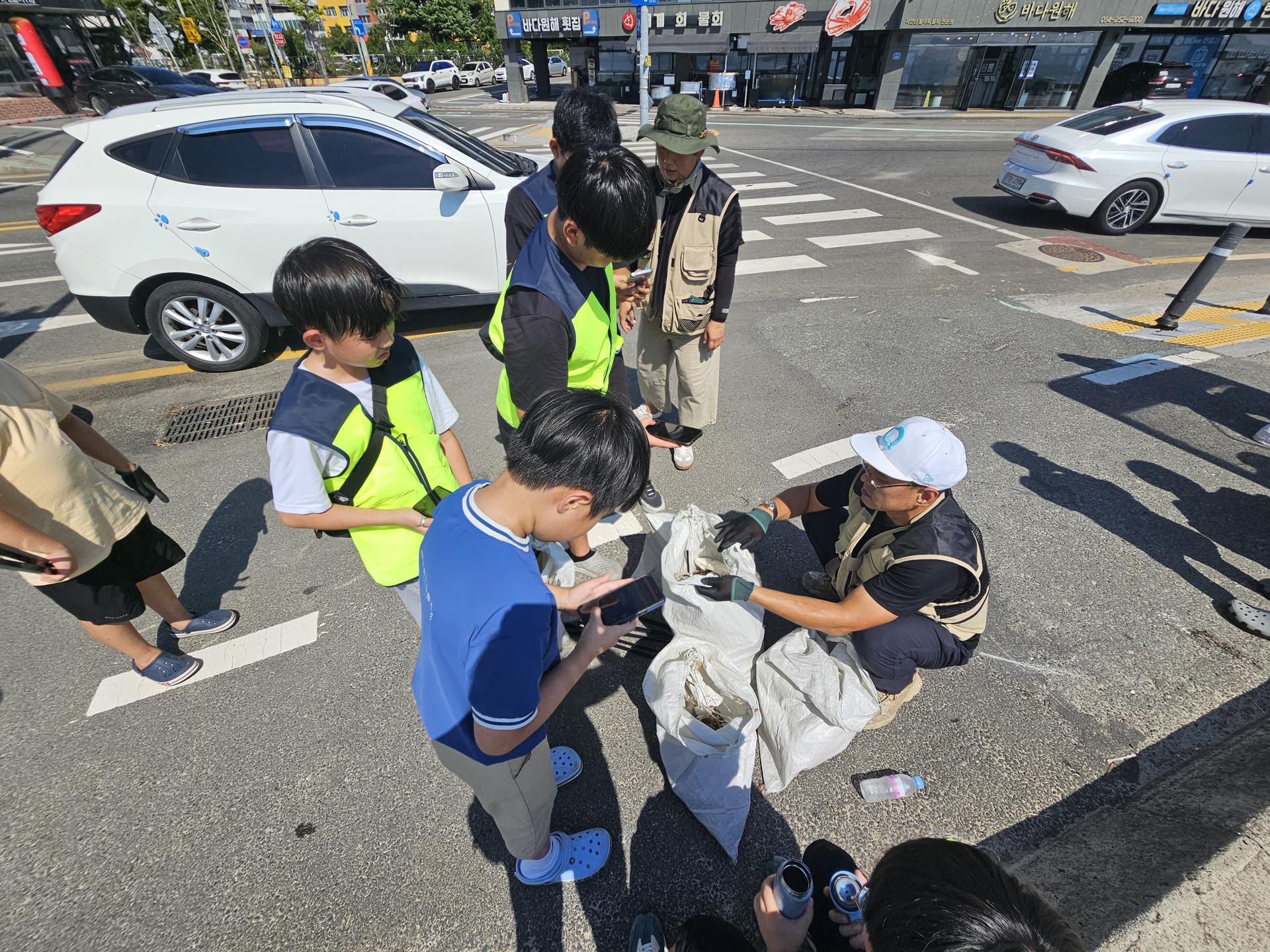 활동 현장 기록