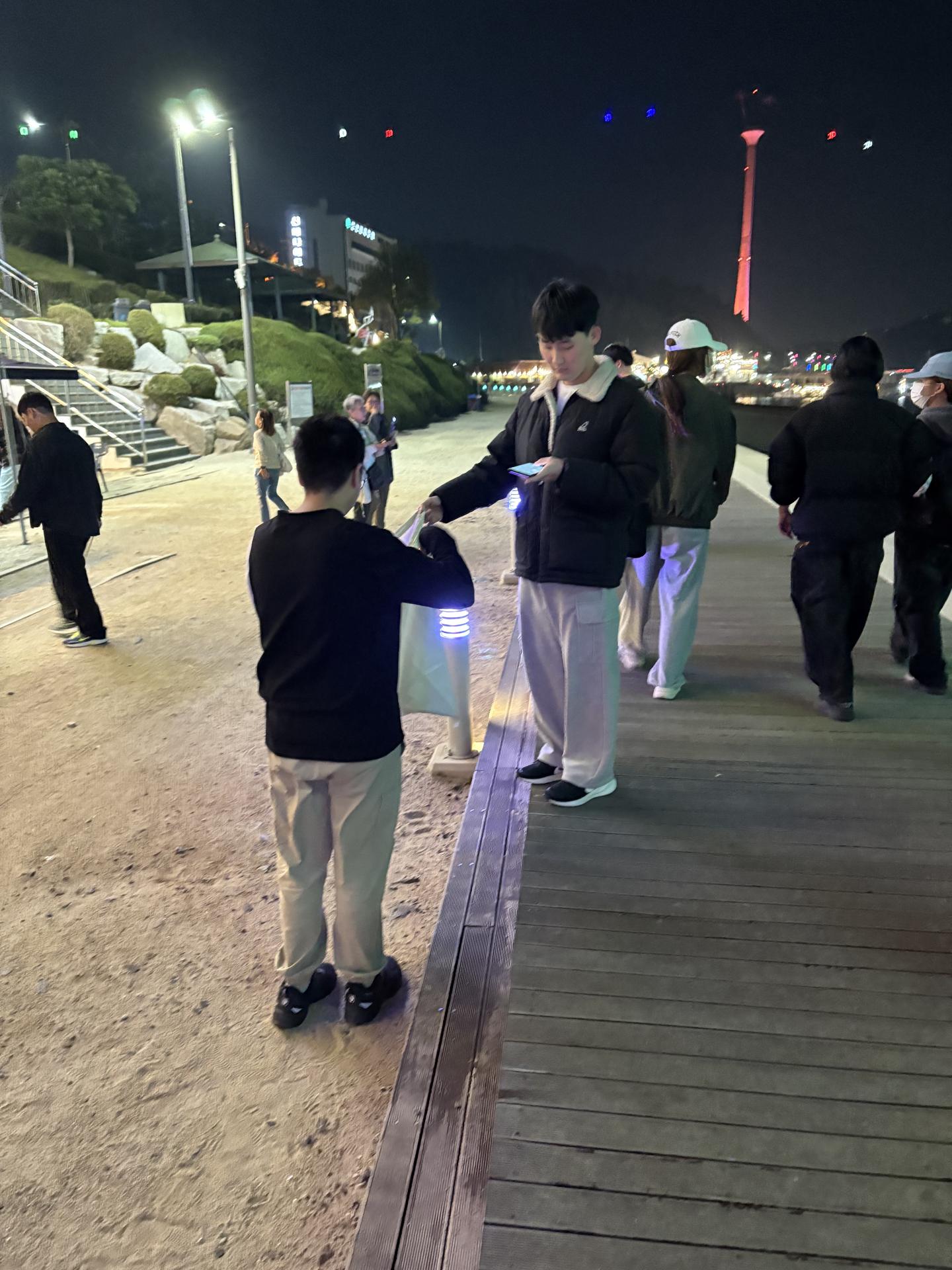 활동 현장 기록