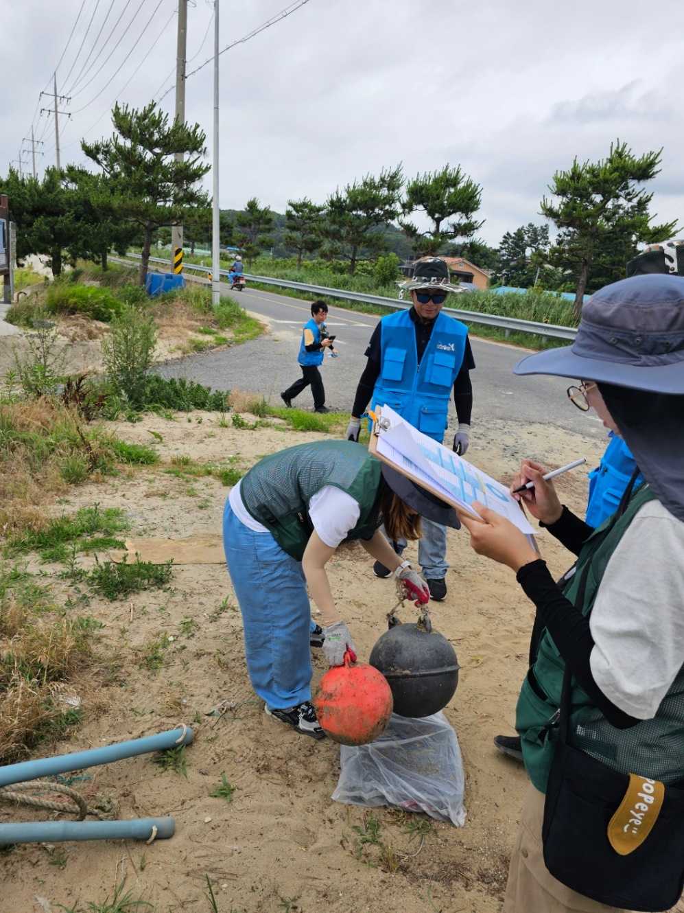 활동 현장 기록